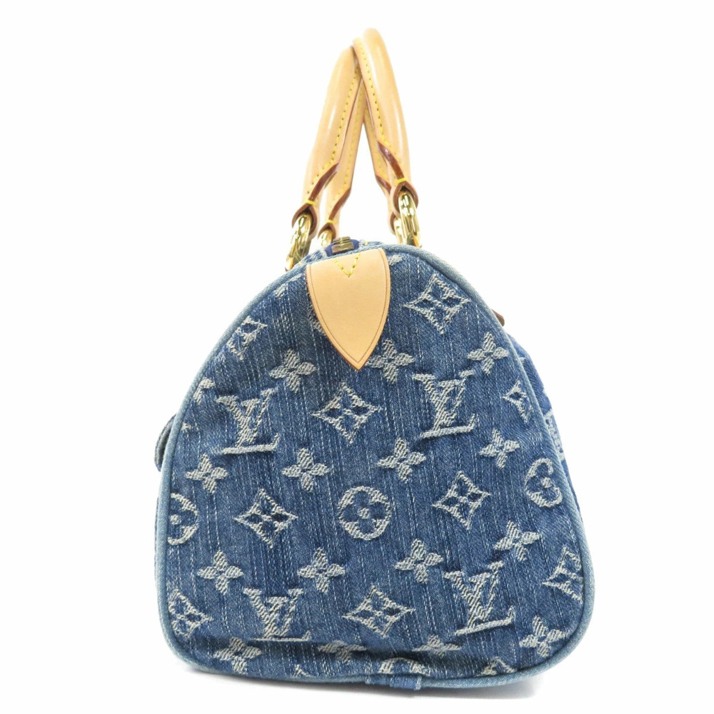 Louis Vuitton Neo Speedy Monogram Denim Handbag - Picture 3 of 11